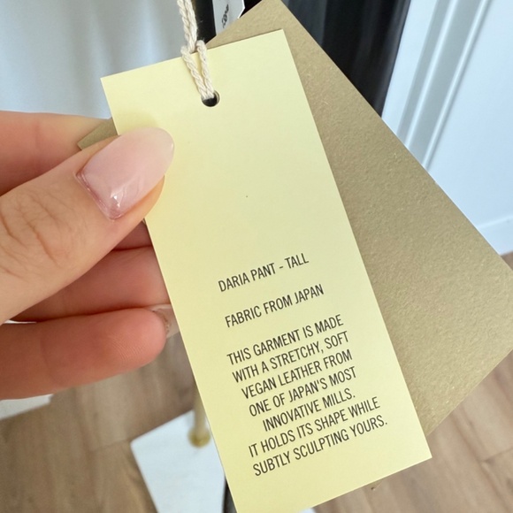 Aritzia Wilfred Free Daria Faux Leather Leggings - BNWT - Picture 9 of 13